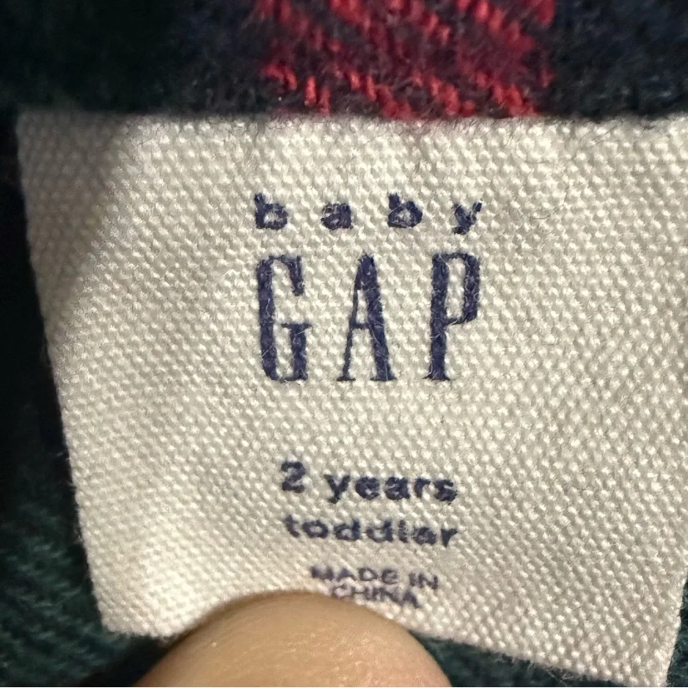GAP Kids‎ Multicolor Plaid Button-Down Shirt